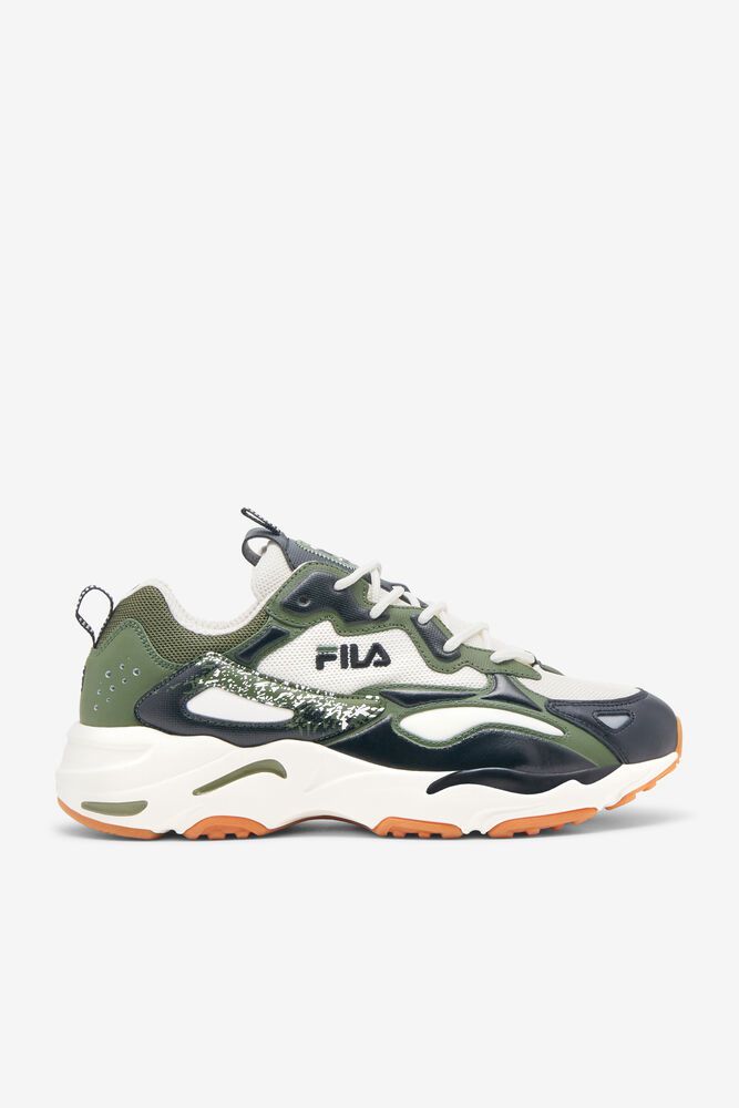 Fila Trainers Mens Olive Ray Tracer 2 Nxt - Ireland 94276-ECKI